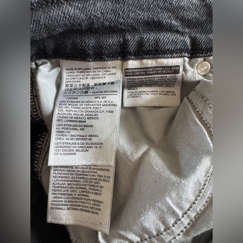 Levi's Wedgie Skinny Stetch Jean Size‎ 31 - Picture 9 of 11